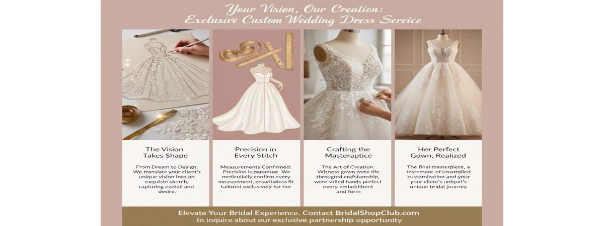Wedding Dresses Customization on demand