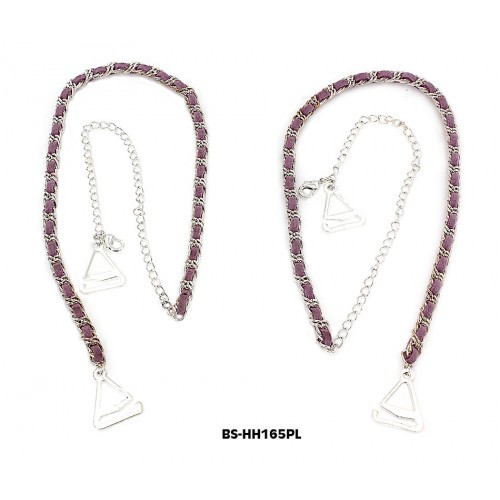 Bra Straps - CNL Style Chain Strap - Purple - BS-HH165PL