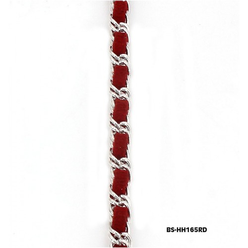 Bra Straps - CNL Style Chain Strap - Red - BS-HH165RD