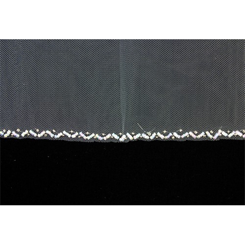 Veil - Multi Layer - AB coating beaded hem - 36" - VL-V1031IV