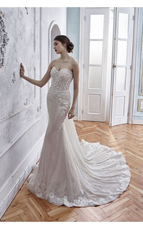 Fitted & Flare  Wedding dress - LV-1757OJ