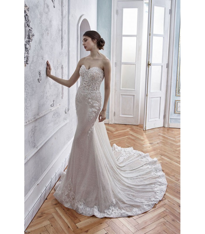 Fitted & Flare  Wedding dress - LV-1757OJ