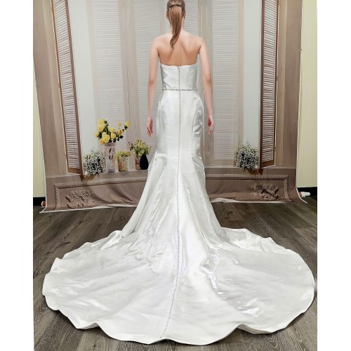 Off-Shoulder Wedding Dress - LV-M1003